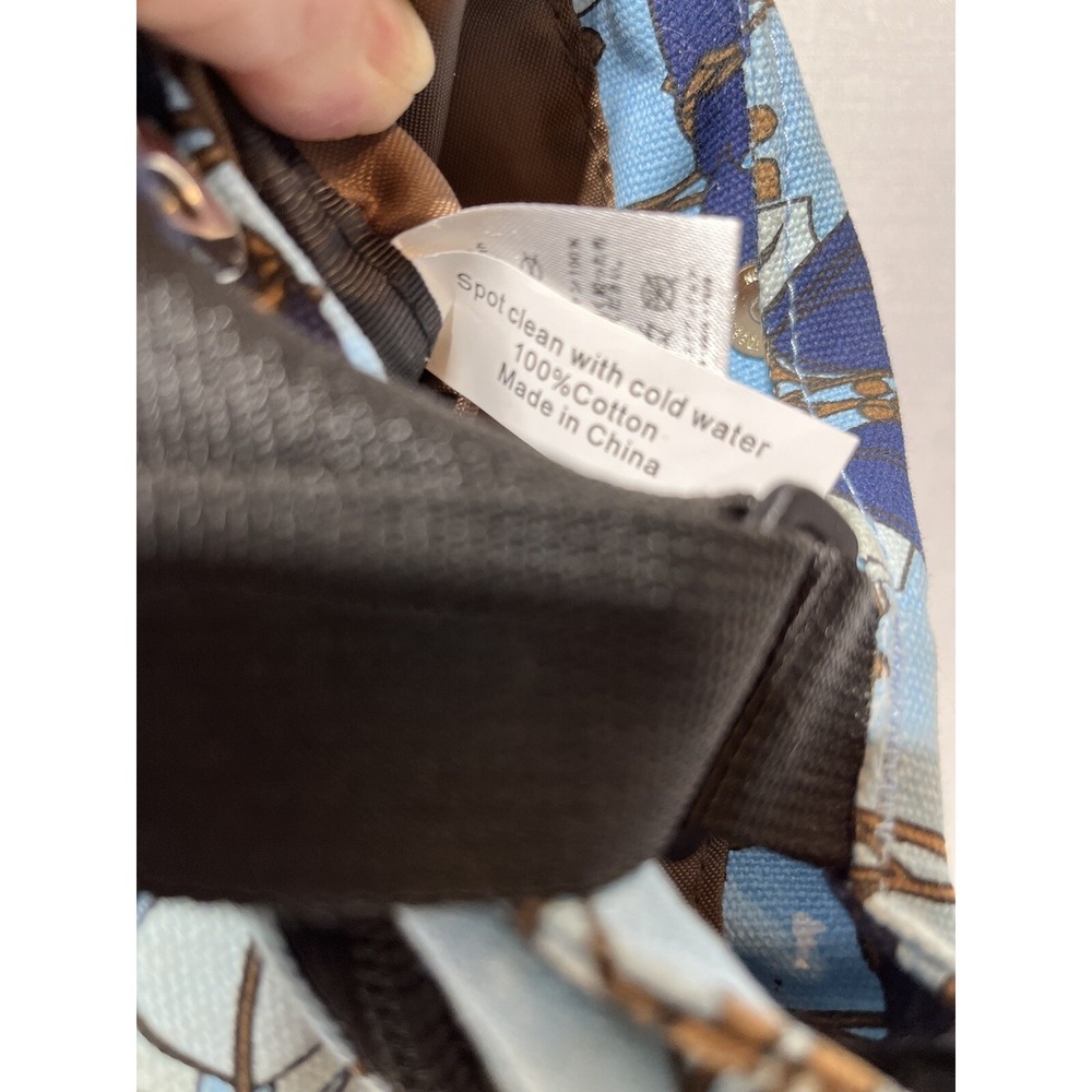 Kavu Bag Womens One Size Blue White Floral Limited Edition Crossbody Purse - Picture 10 of 16